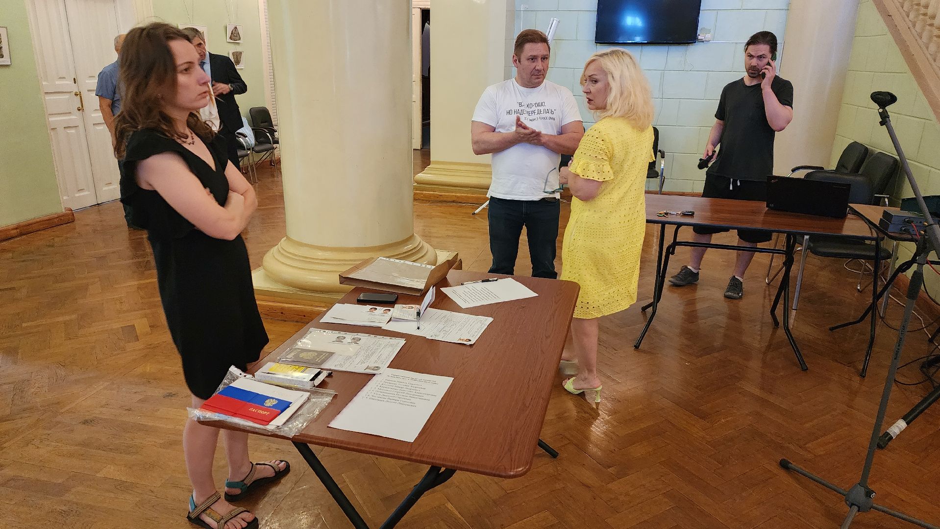 вручение паспортов, Дворец культуры, борис аубакиров, Татьяна Еременко,