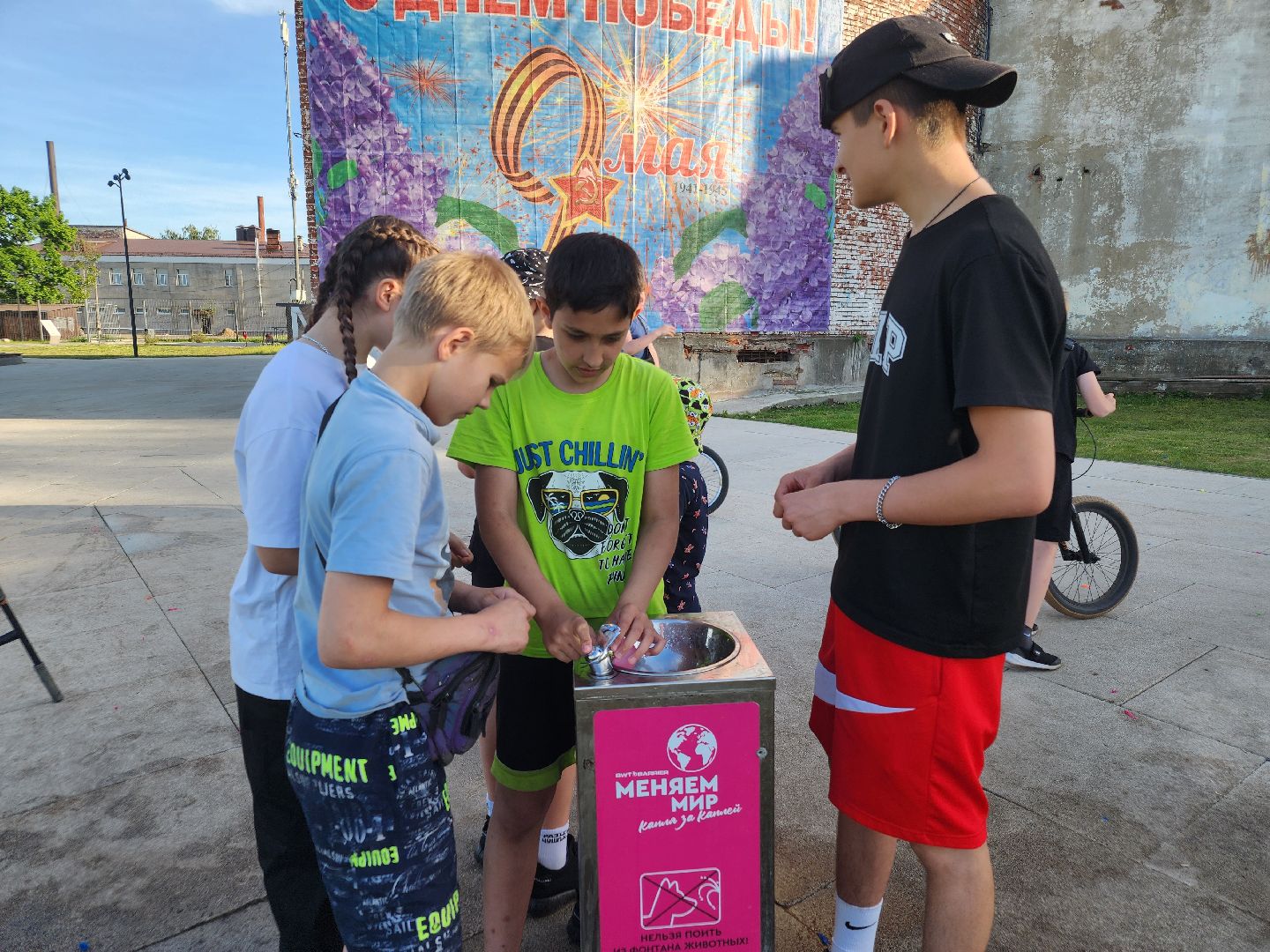 парки подмосковья, питьевой фонтанчик, орехово-зуевский округ,