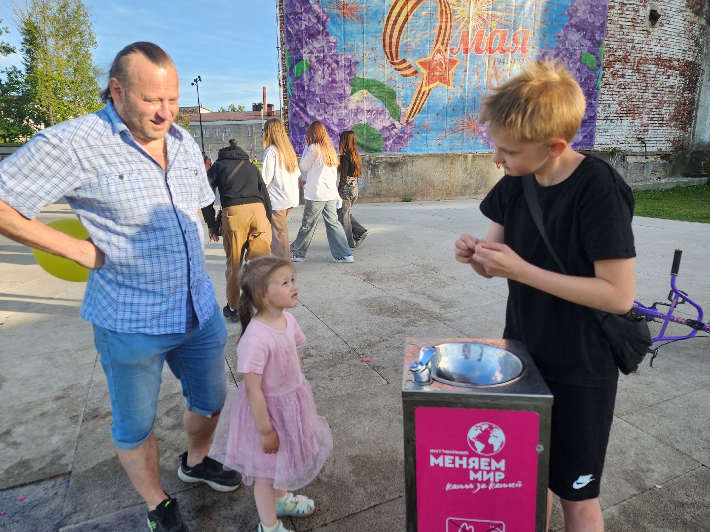 парки подмосковья, питьевой фонтанчик, орехово-зуевский округ,