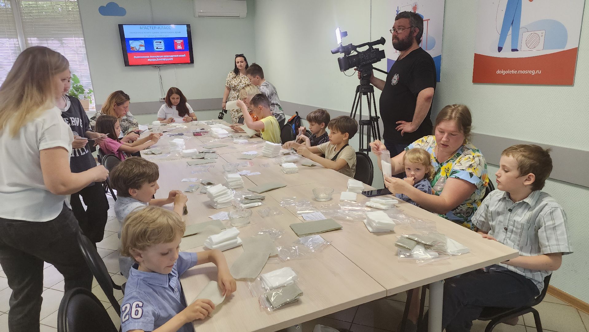 долгопрудный, сво, многодетные, сухие души, мастер класс,