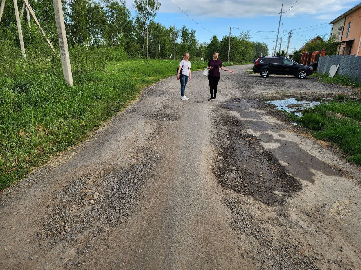 чехов, выездная администрация, жители, дорога, ремонт дорог,