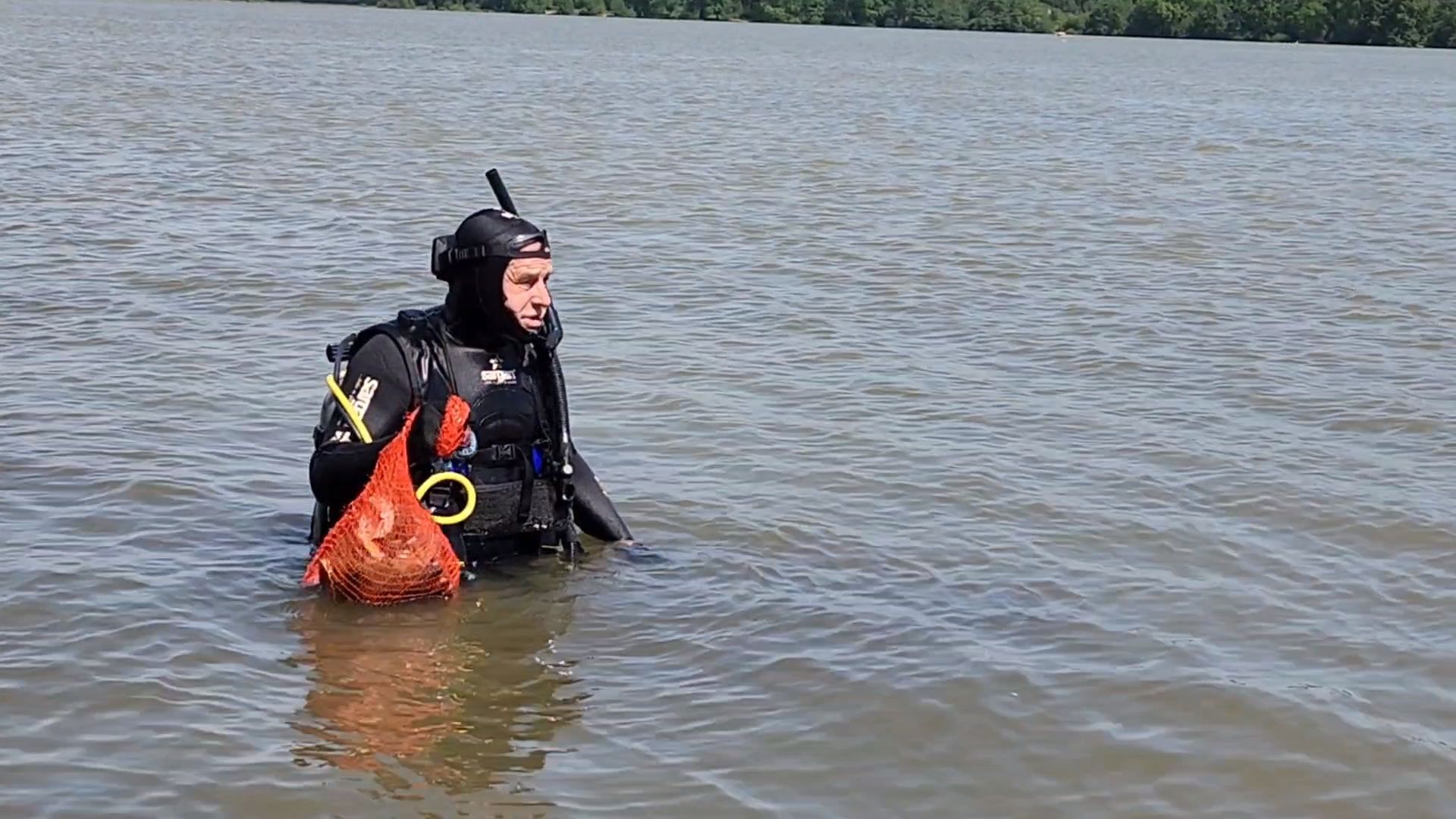 дайвинг, очистка водоемов, экологическая акция, Бисерово, Богородский городской округ,