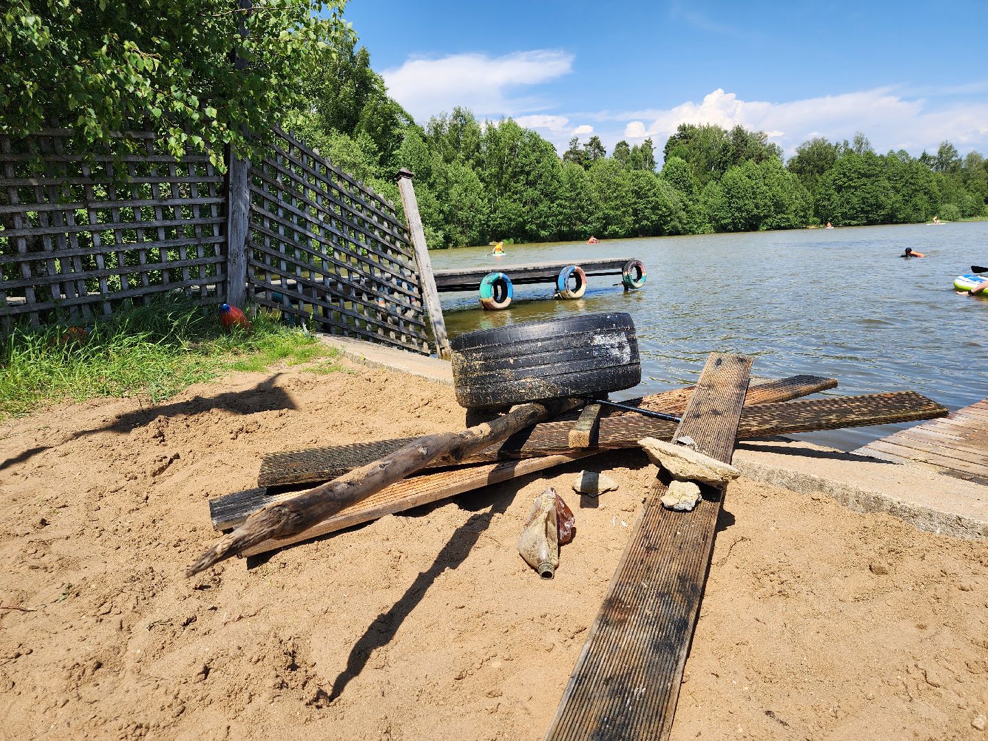 дайвинг, очистка водоемов, экологическая акция, Бисерово, Богородский городской округ,