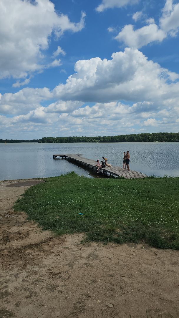 пляжный сезон, купальный сезон, озеро, Бисерово, Богородский городской округ,