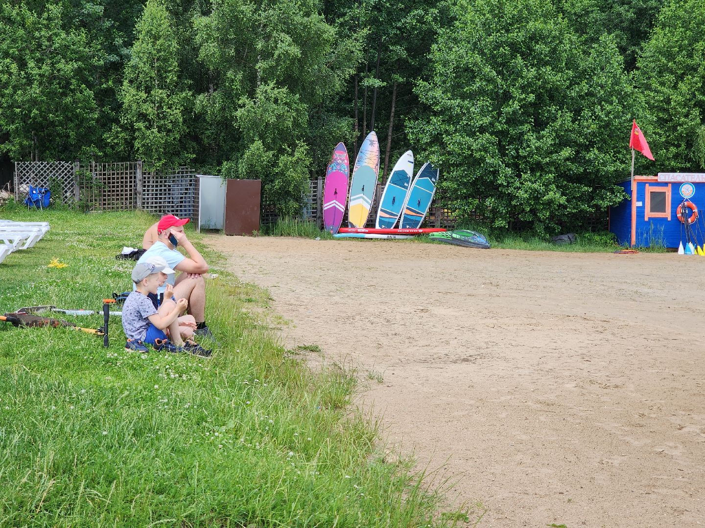 пляжный сезон, купальный сезон, озеро, Бисерово, Богородский городской округ,