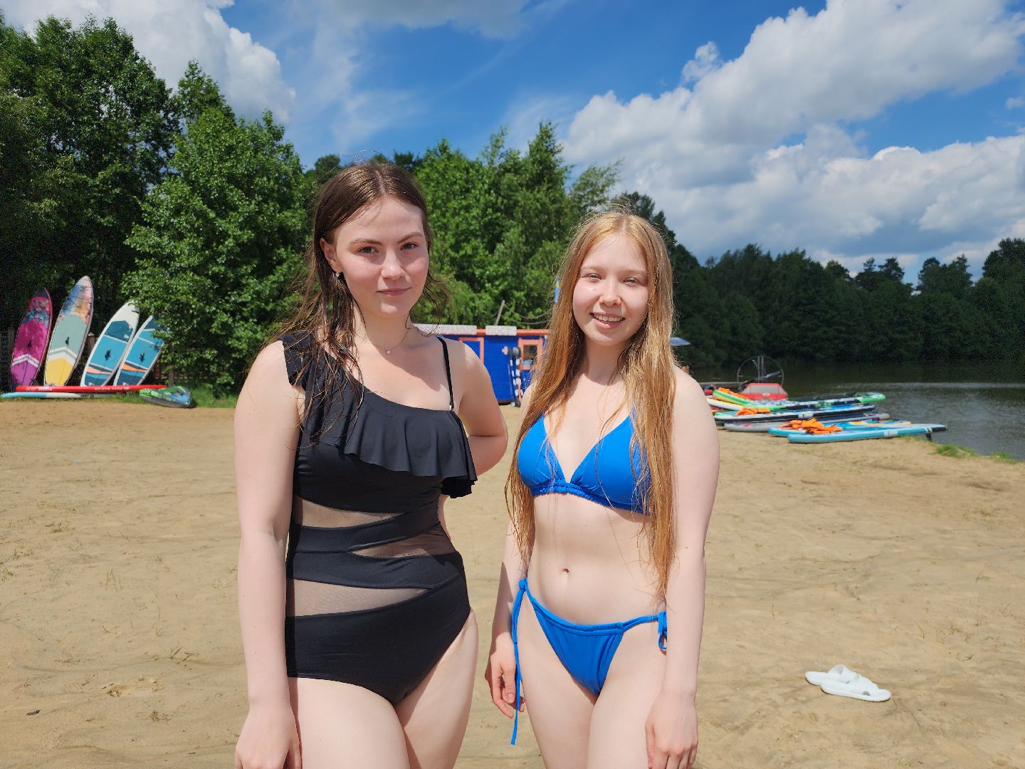 пляжный сезон, купальный сезон, озеро, Бисерово, Богородский городской округ,