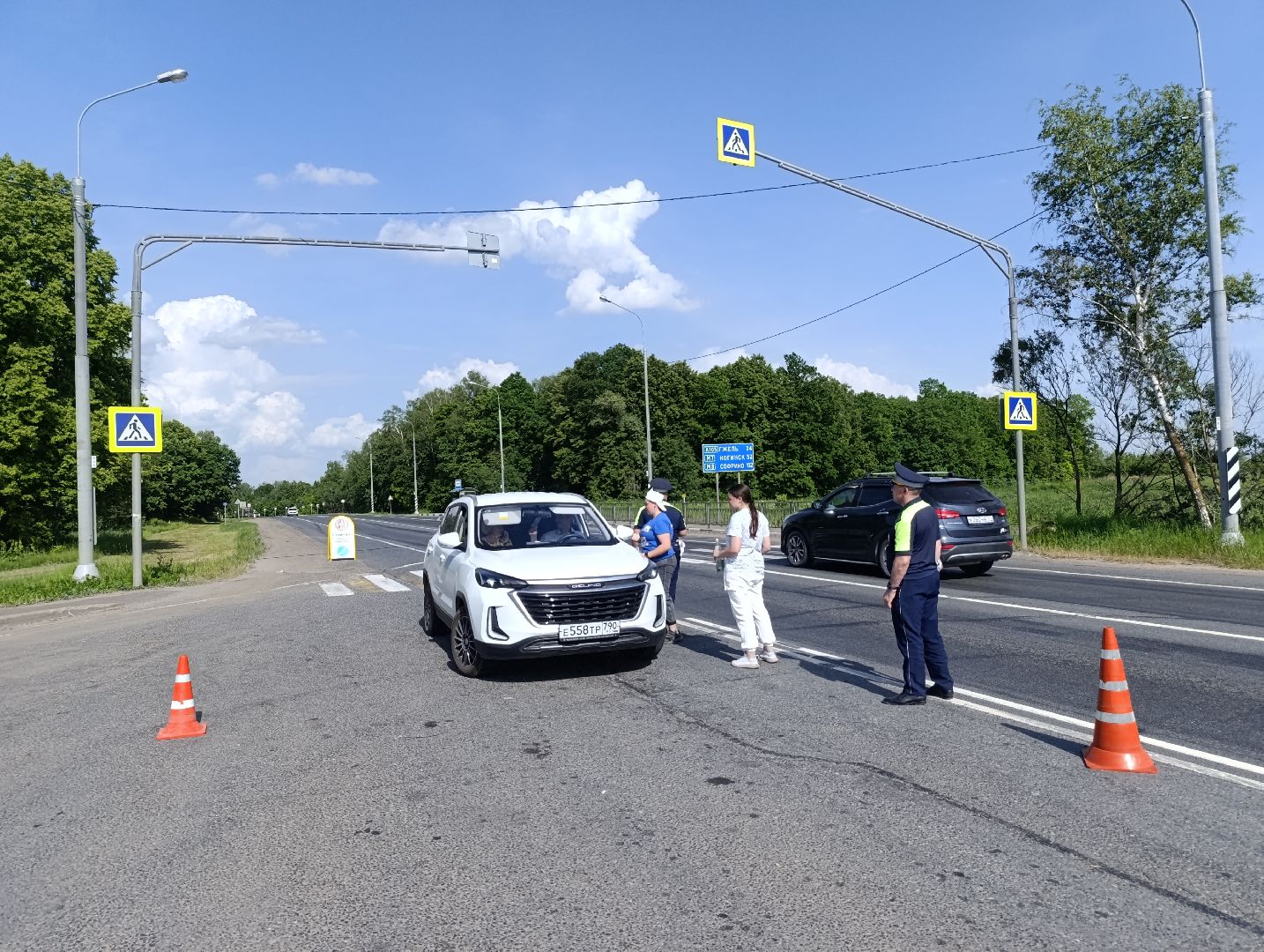 Бронницы, Рейд ГИБДД, Детское кресло, Проверка водителей,