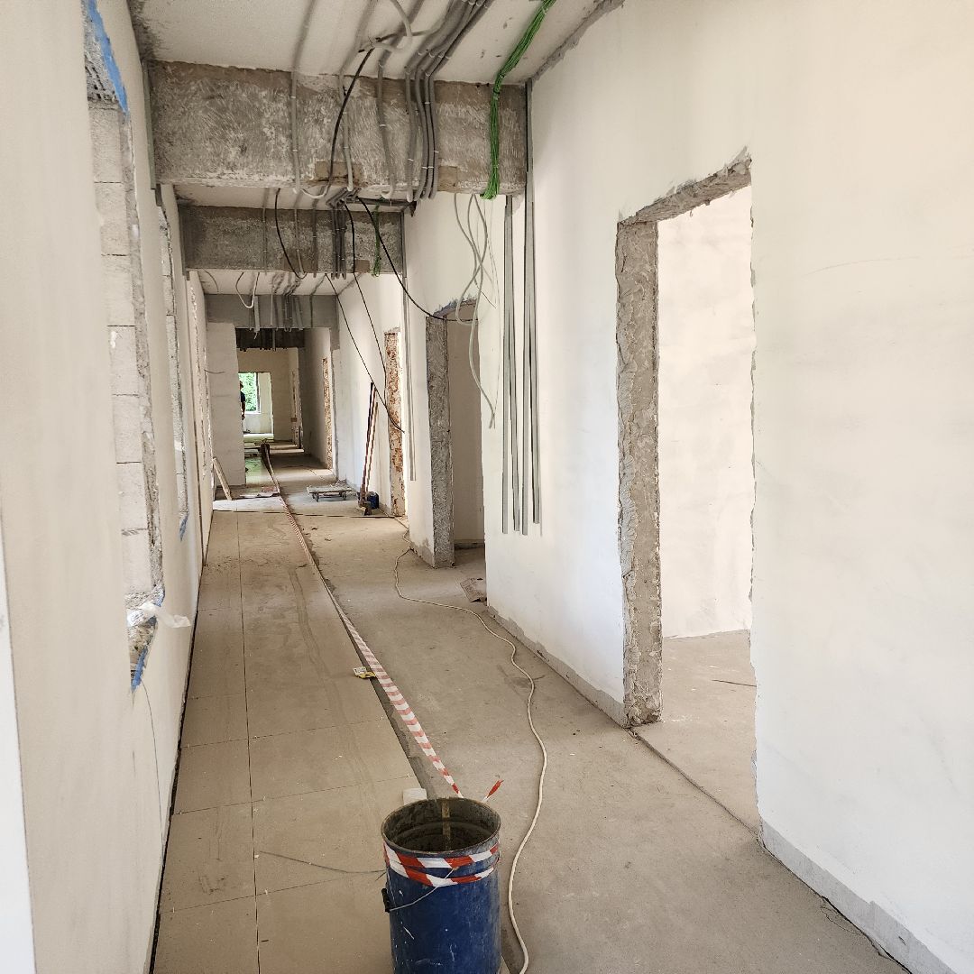 Краснопутьская школа, капитальный ремонт, Домодедово,