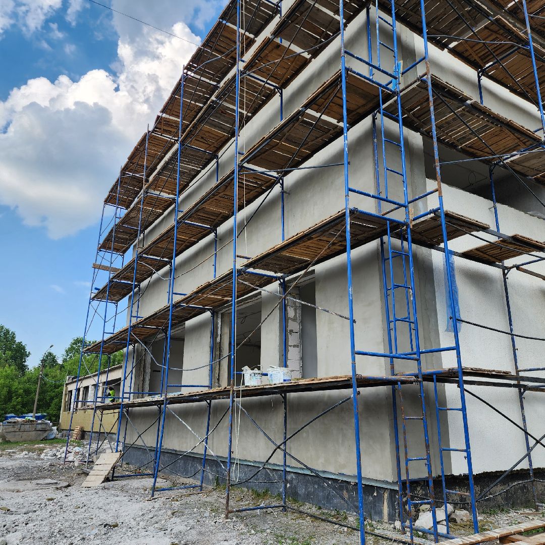 Краснопутьская школа, капитальный ремонт, Домодедово,