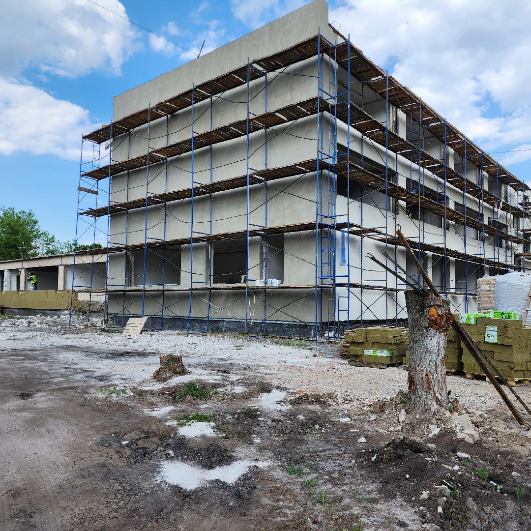 Краснопутьская школа, капитальный ремонт, Домодедово,