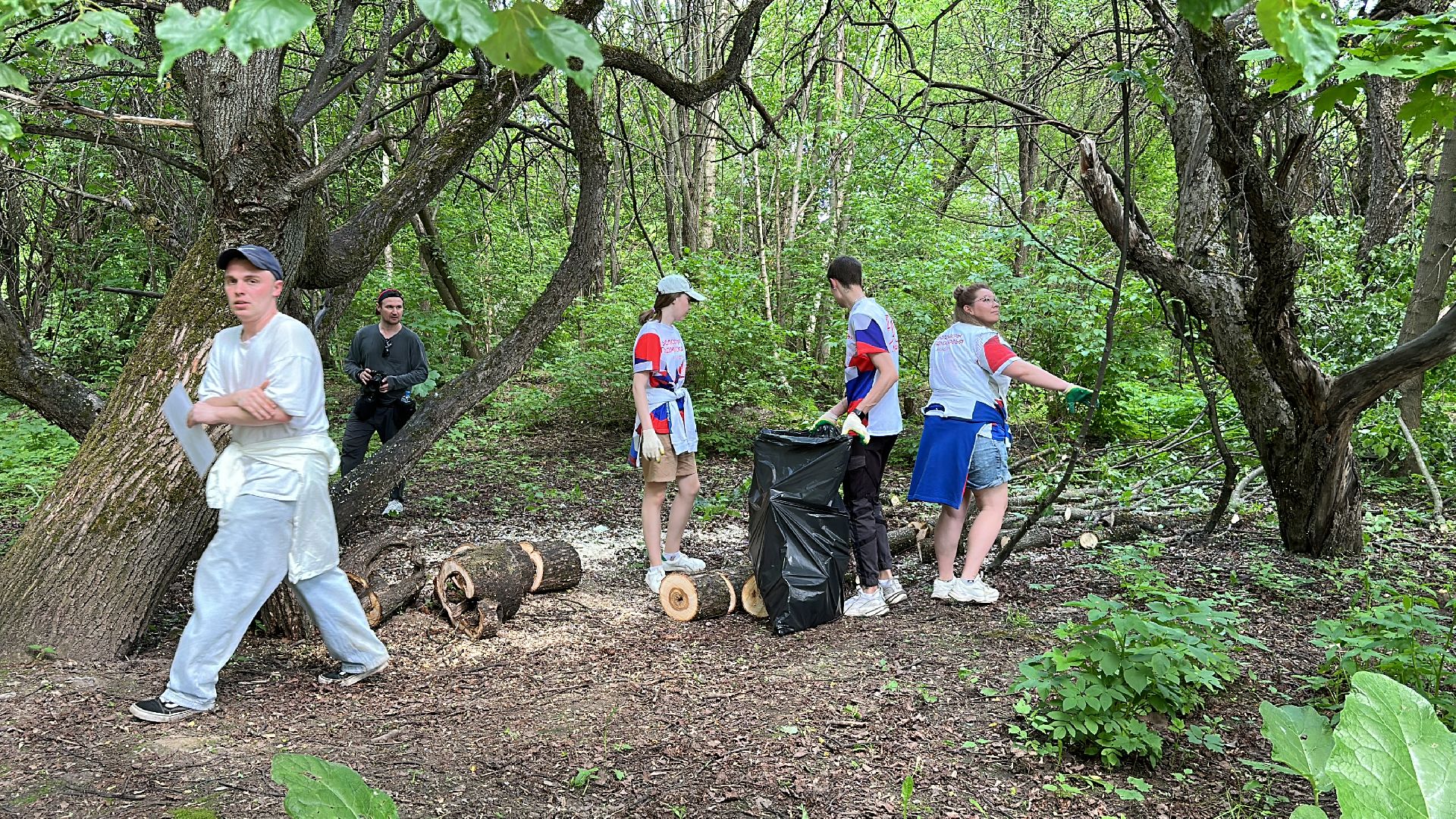 Клин, общество, субботники, Подмосковье, Волонтеры Подмосковья, экология, молодежь,