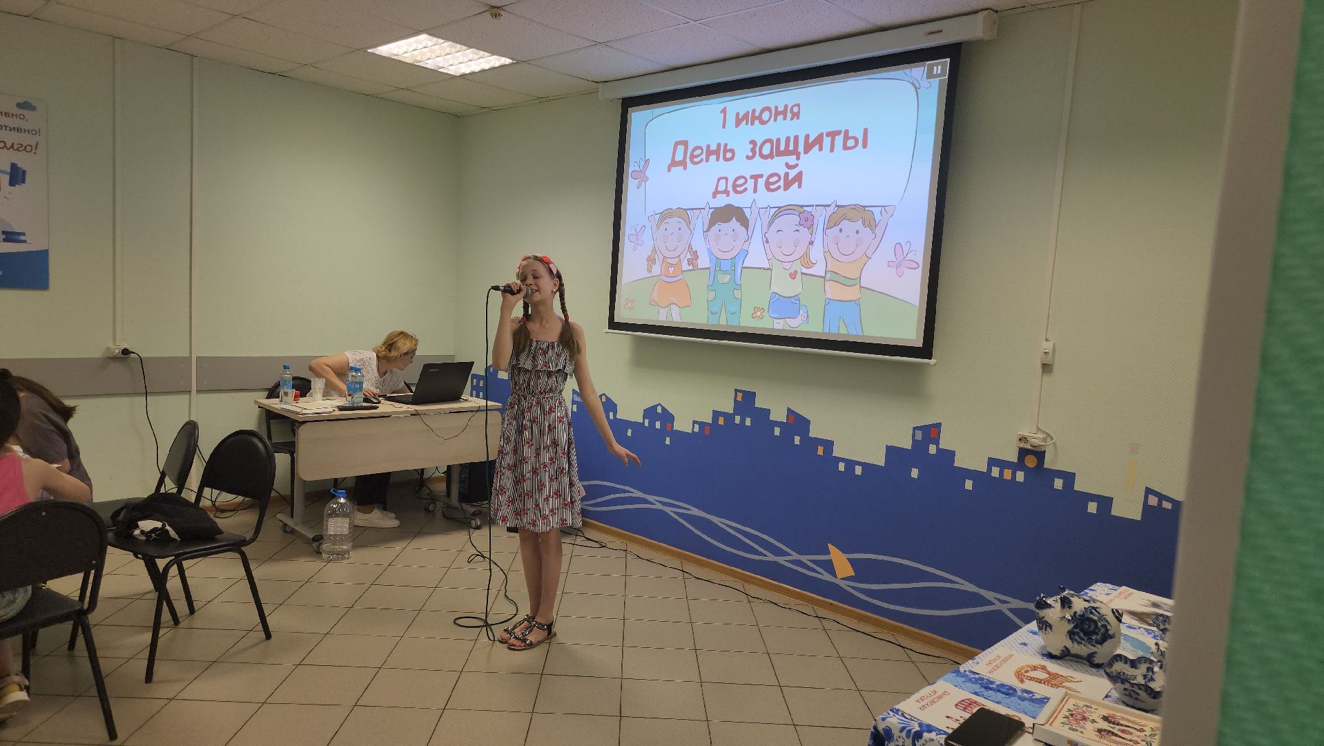 долгопрудный, день защиты детей, гжель, промыслы, общественники, мастер класс,