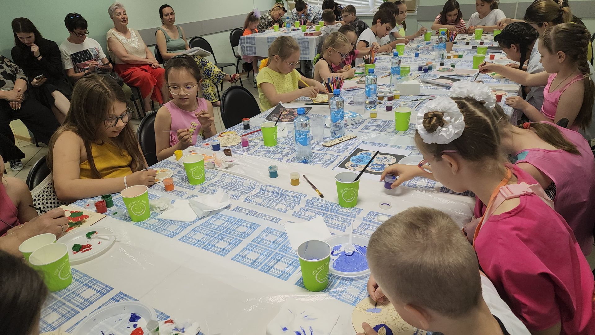 долгопрудный, день защиты детей, гжель, промыслы, общественники, мастер класс,