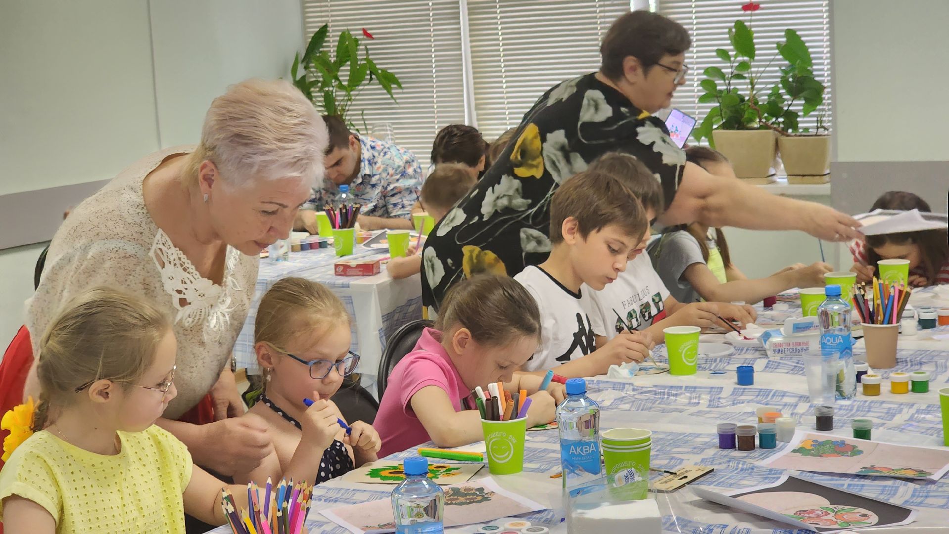долгопрудный, день защиты детей, гжель, промыслы, общественники, мастер класс,