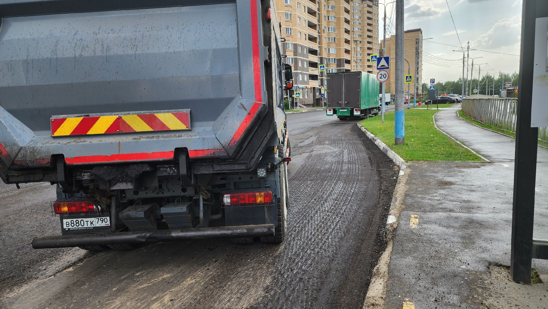 долгопрудный, бордюр, ремонт, асфальт, благоустойство,