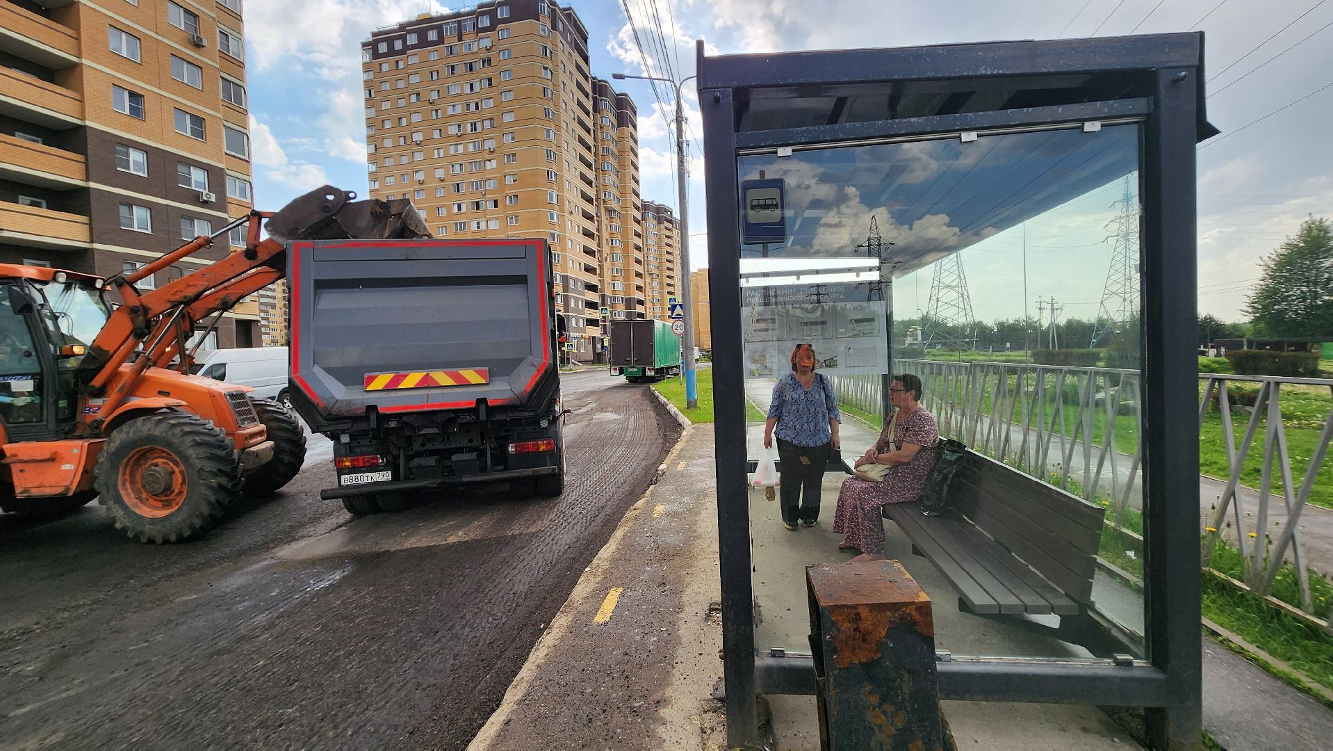 долгопрудный, бордюр, ремонт, асфальт, благоустойство,