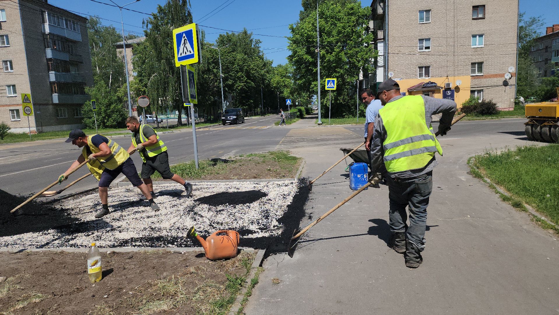 шатура, жкх, жкх подмосковье, новые пешеходные переходы, дороги,