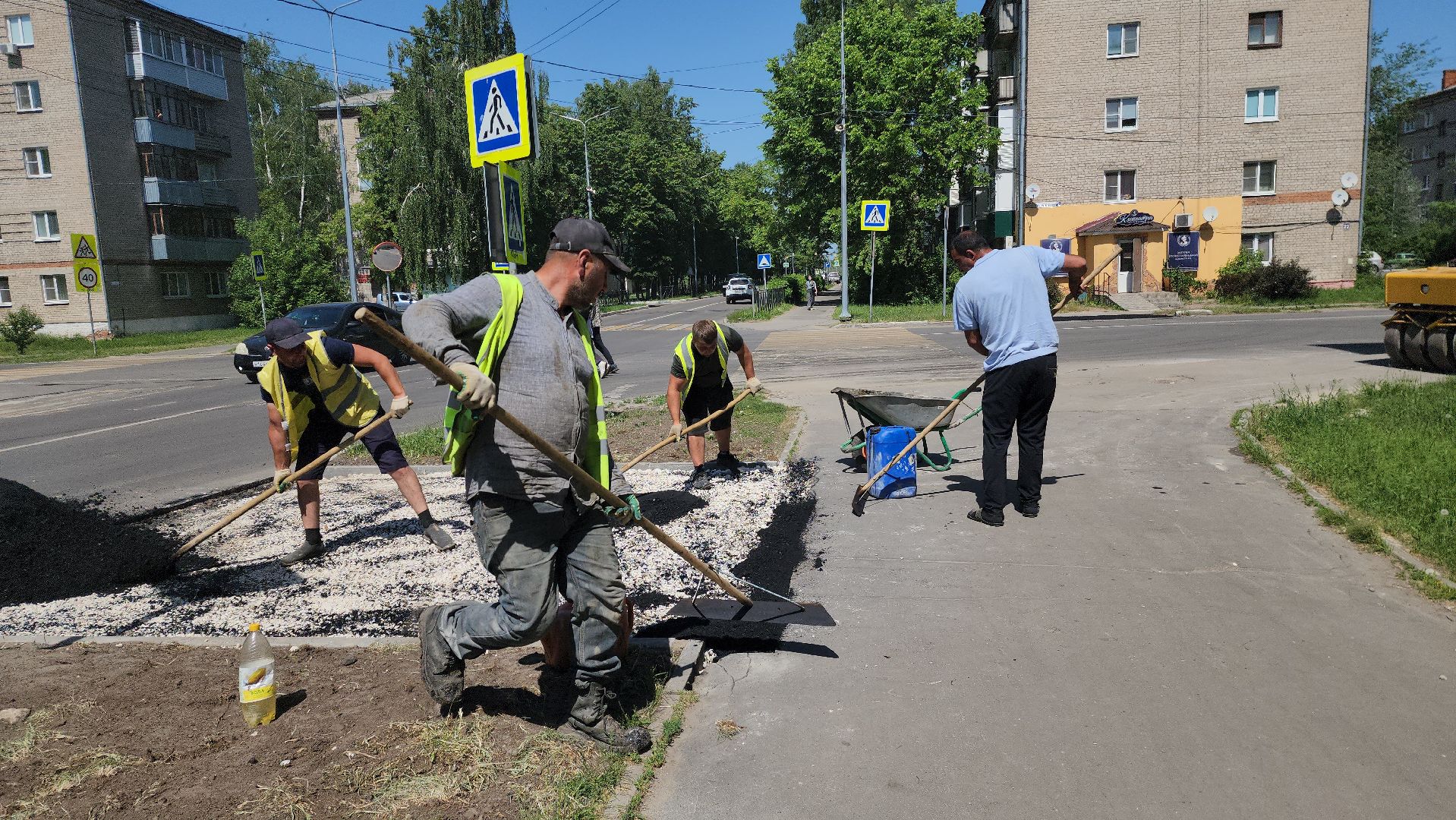 шатура, жкх, жкх подмосковье, новые пешеходные переходы, дороги,