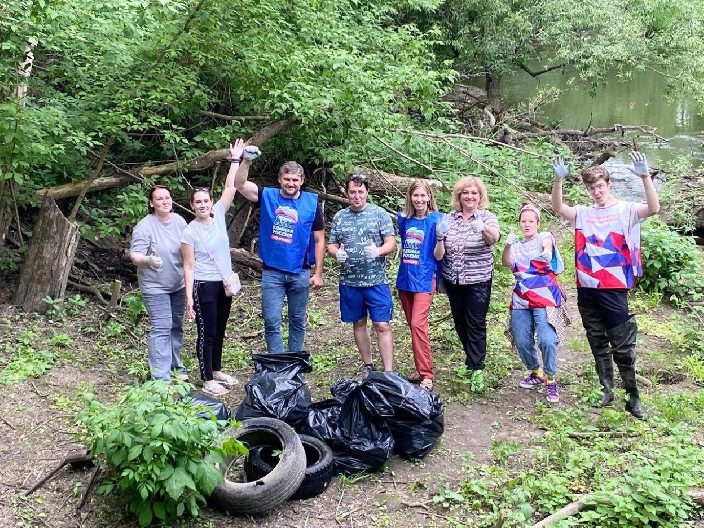 Домодедово, Подмосковье, Экология, Окружающая среда, Очистка берега,