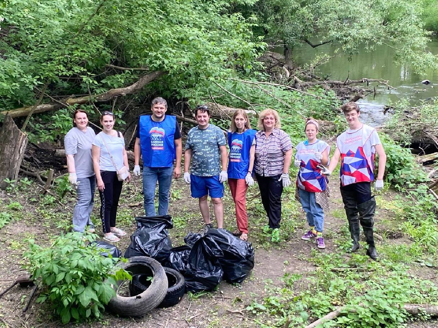 Домодедово, Подмосковье, Экология, Окружающая среда, Очистка берега,
