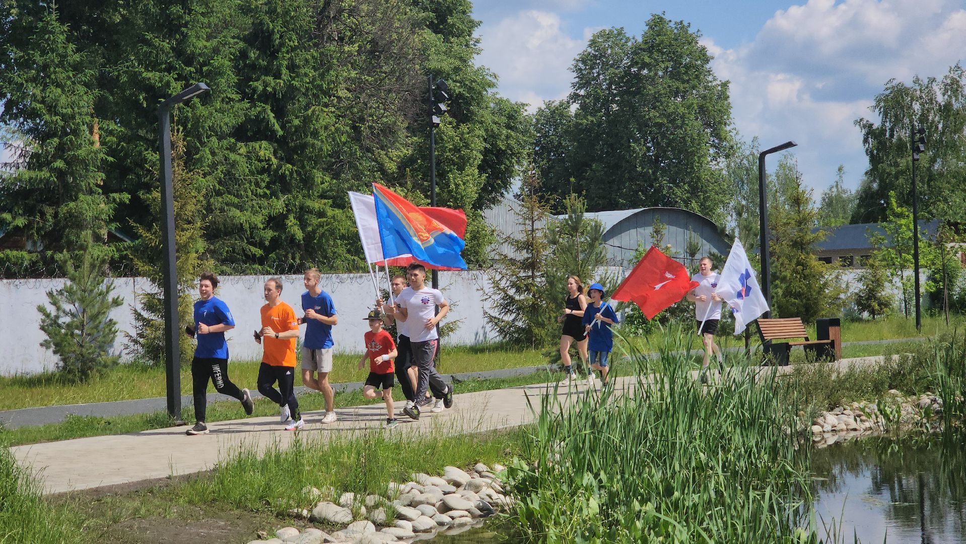 Павловский Посад, Городской округ Павловский Посад, движение первых, Бег, Акция, Студенты,