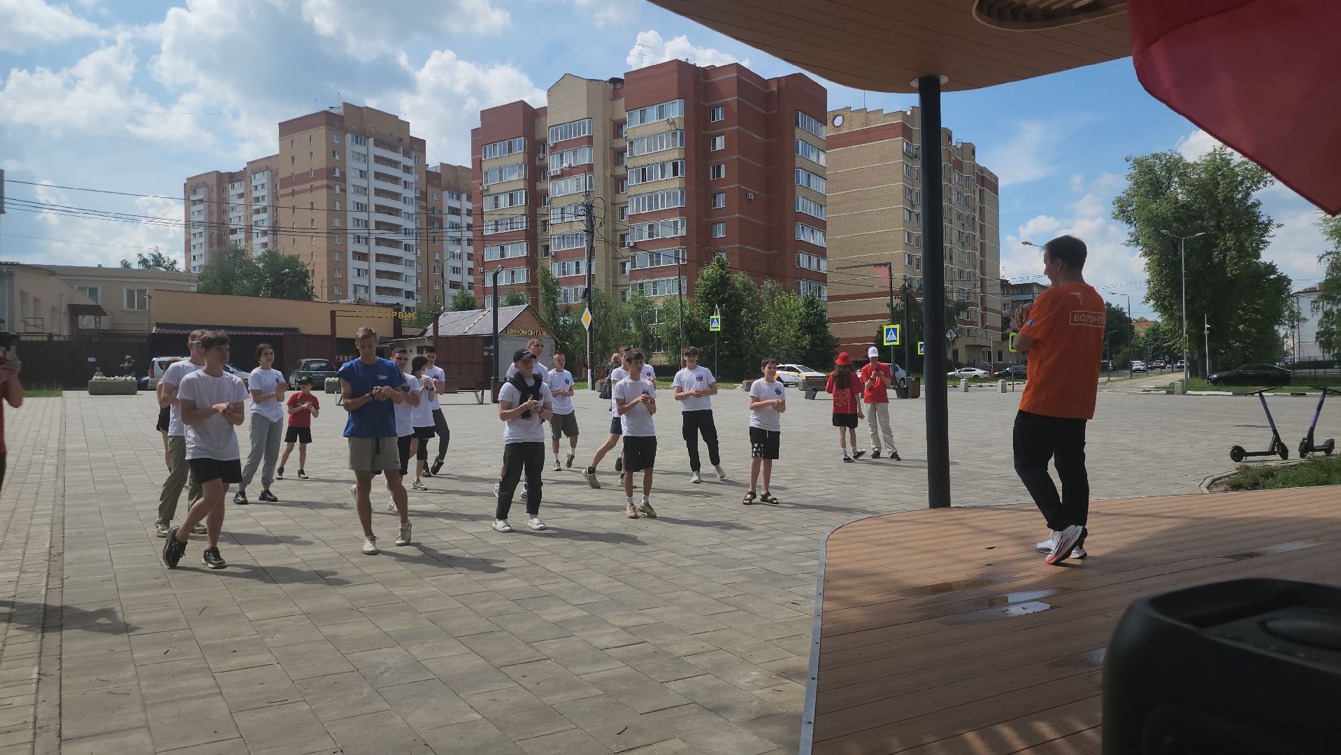Павловский Посад, Городской округ Павловский Посад, движение первых, Бег, Акция, Студенты,