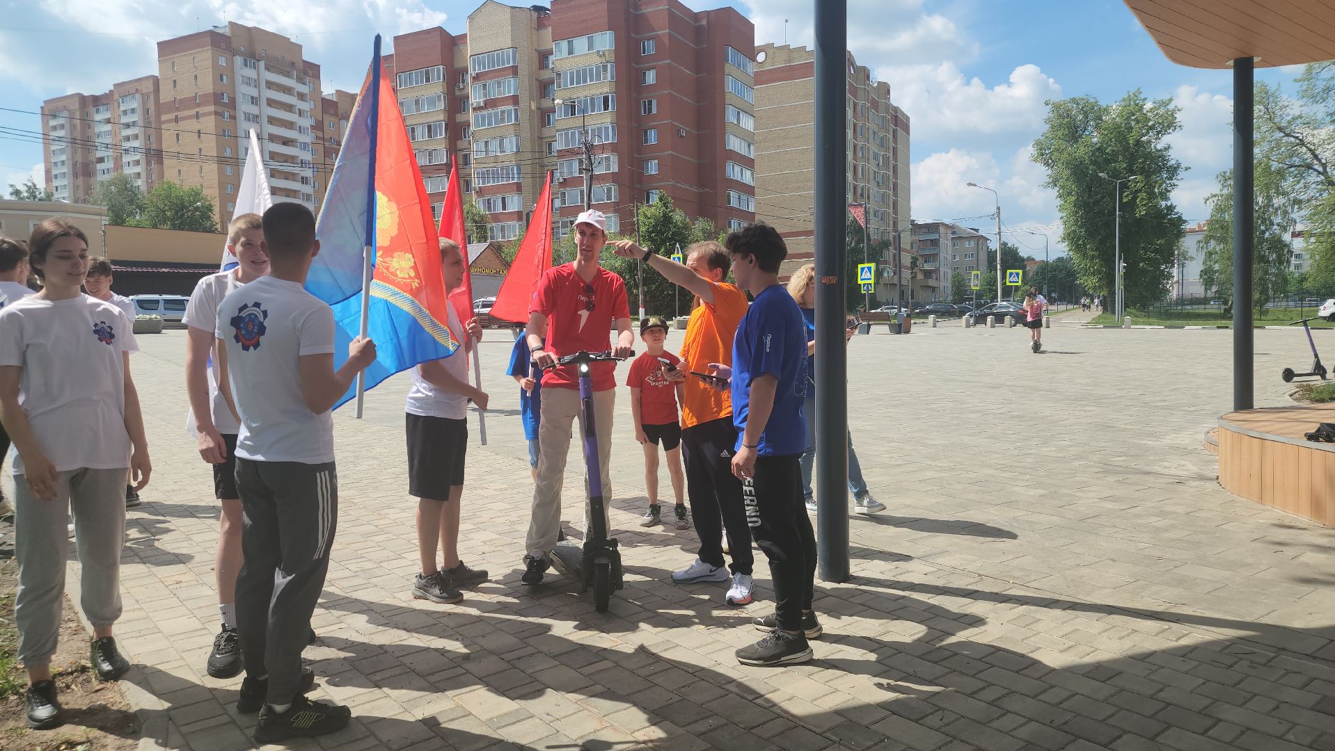 Павловский Посад, Городской округ Павловский Посад, движение первых, Бег, Акция, Студенты,