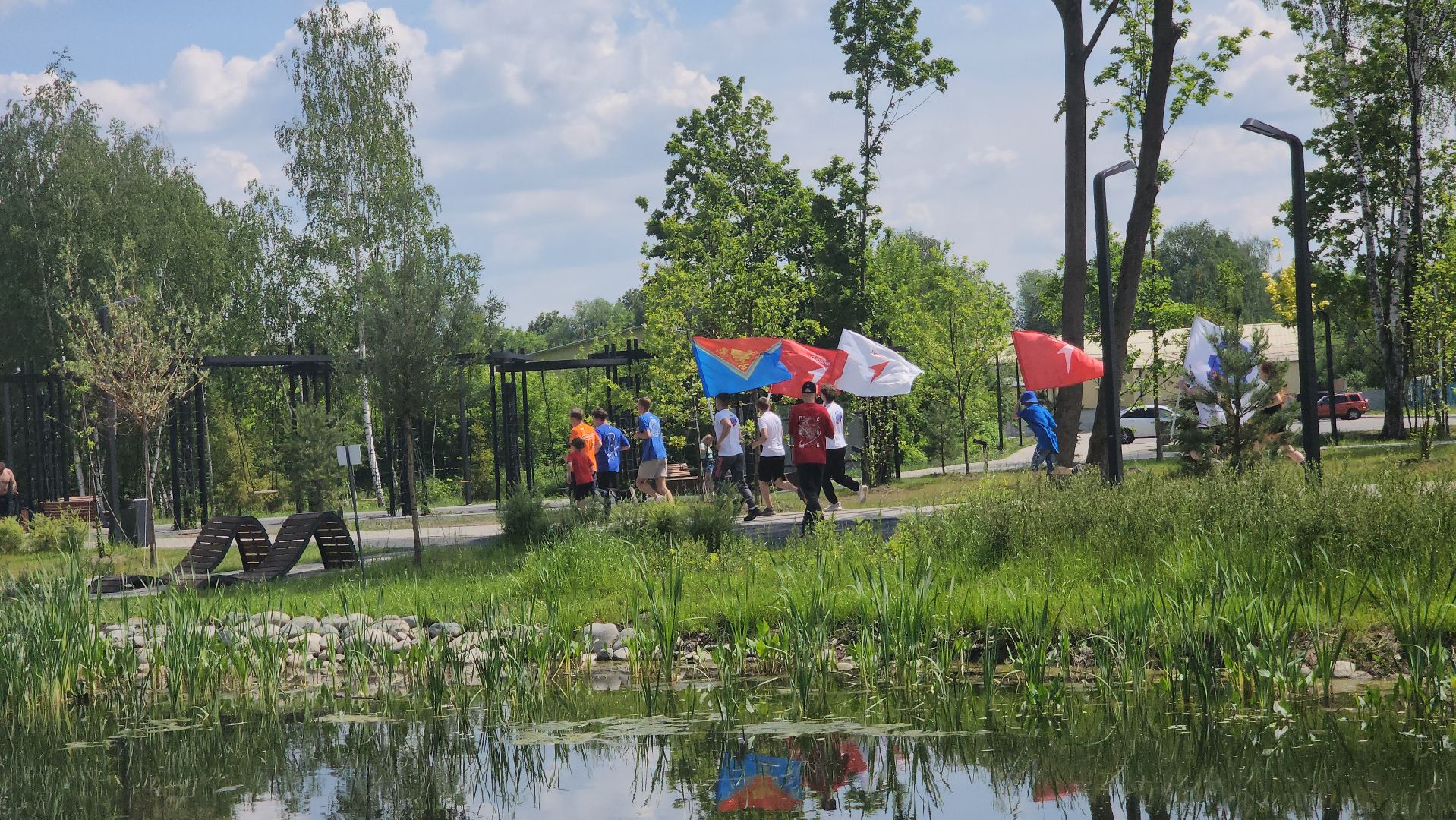 Павловский Посад, Городской округ Павловский Посад, движение первых, Бег, Акция, Студенты,