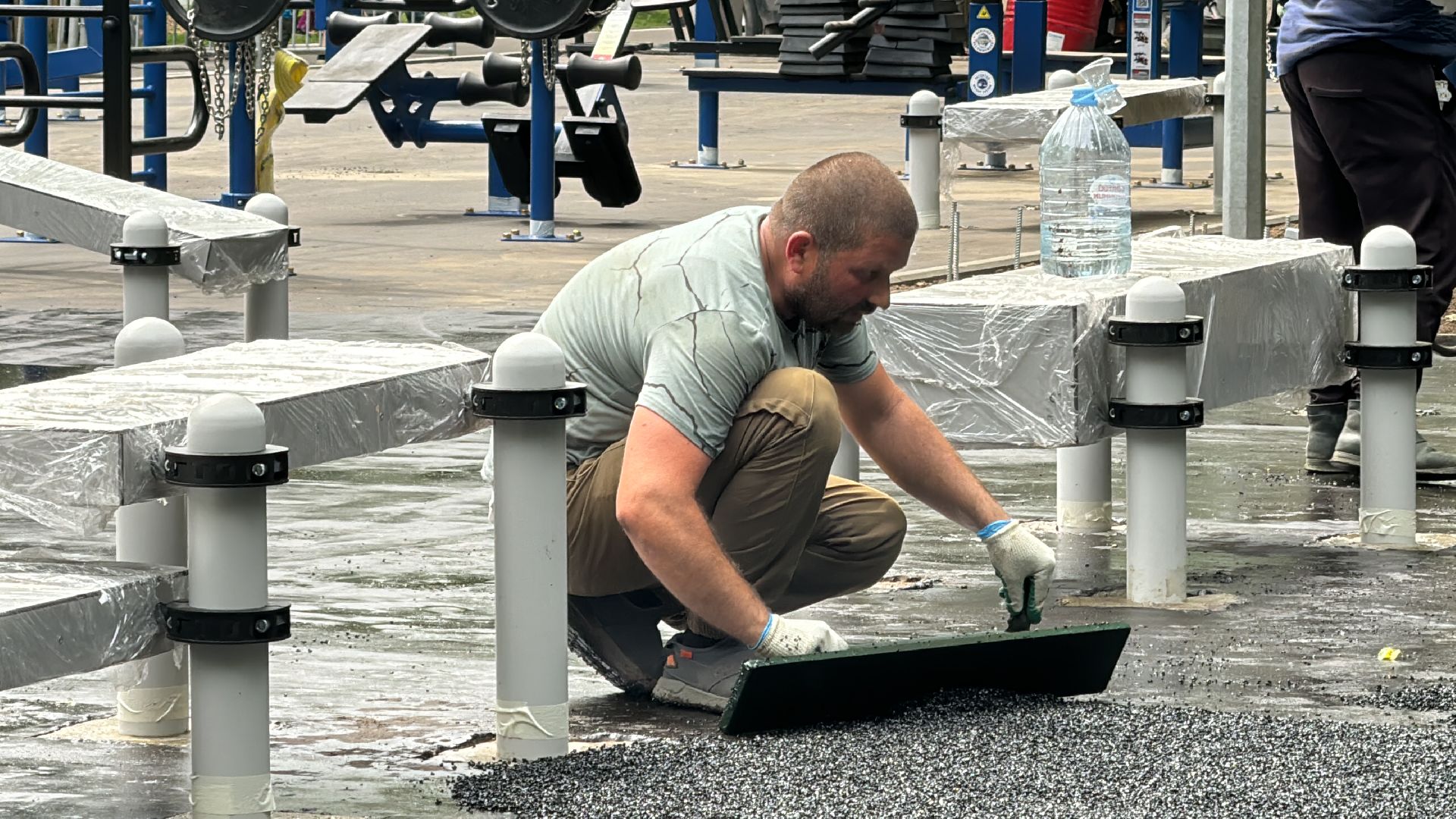 Одинцово, Парк Одинцова, Зона воркаут,