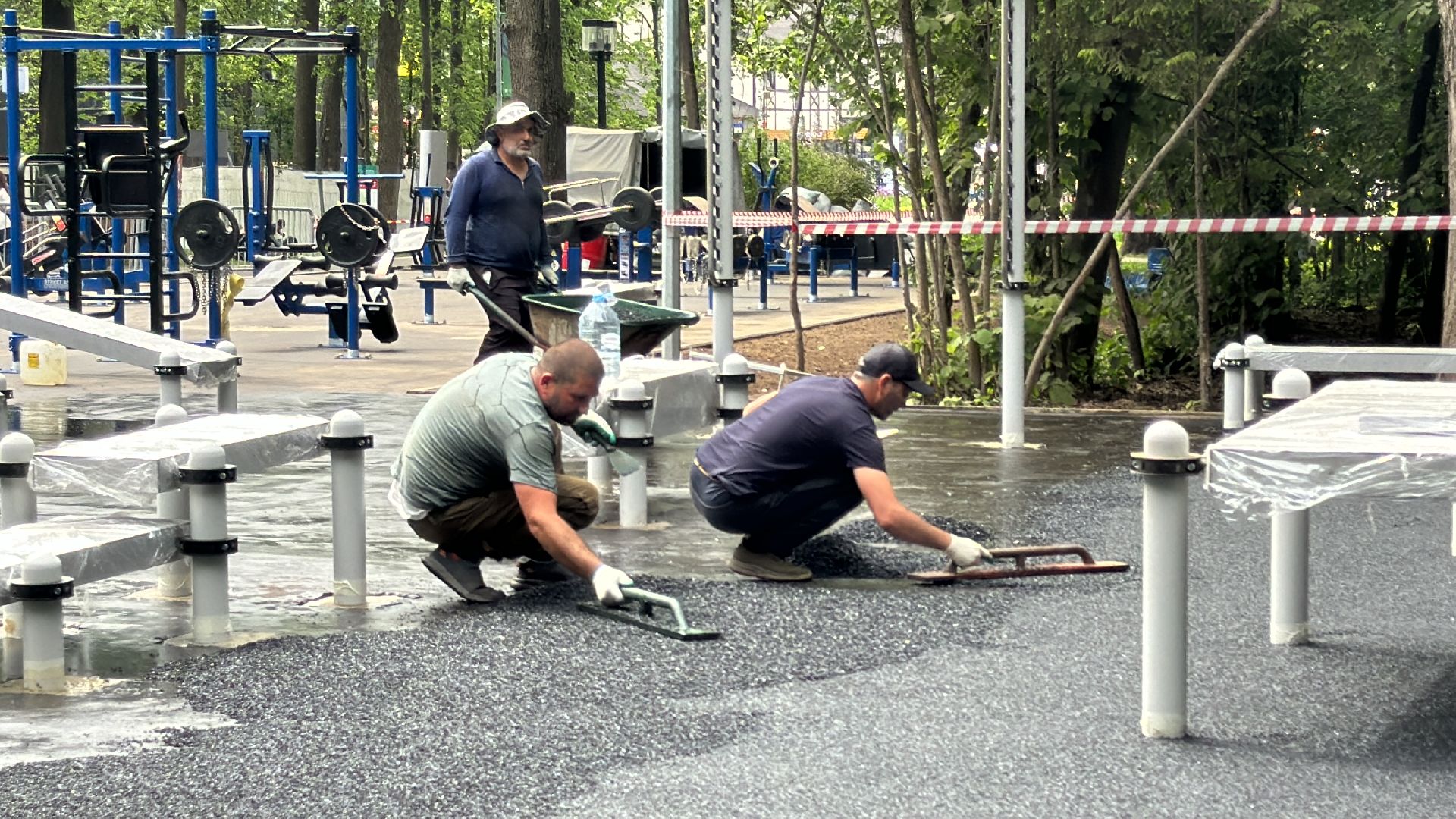 Одинцово, Парк Одинцова, Зона воркаут,