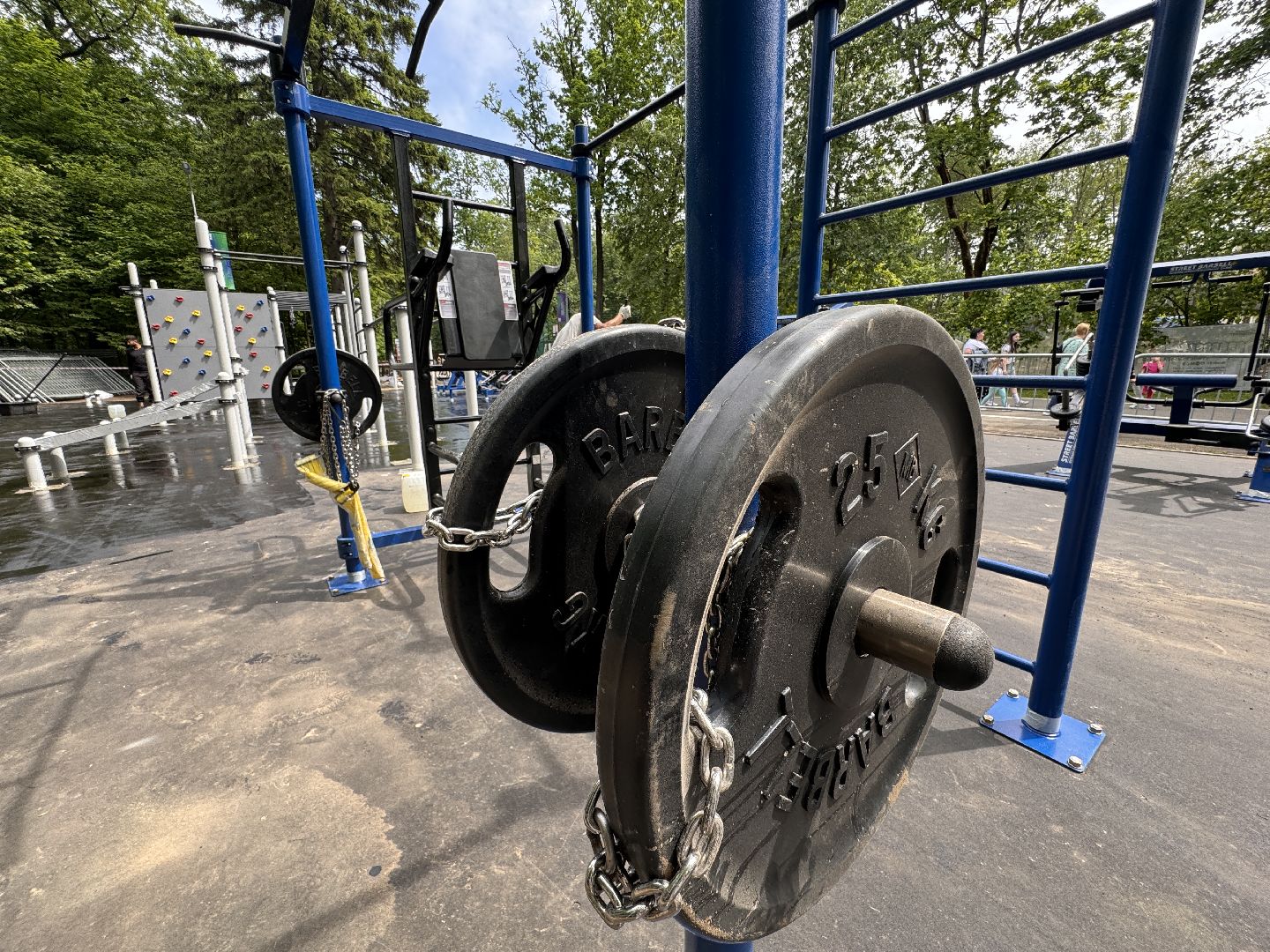 Одинцово, Парк Одинцова, Зона воркаут,