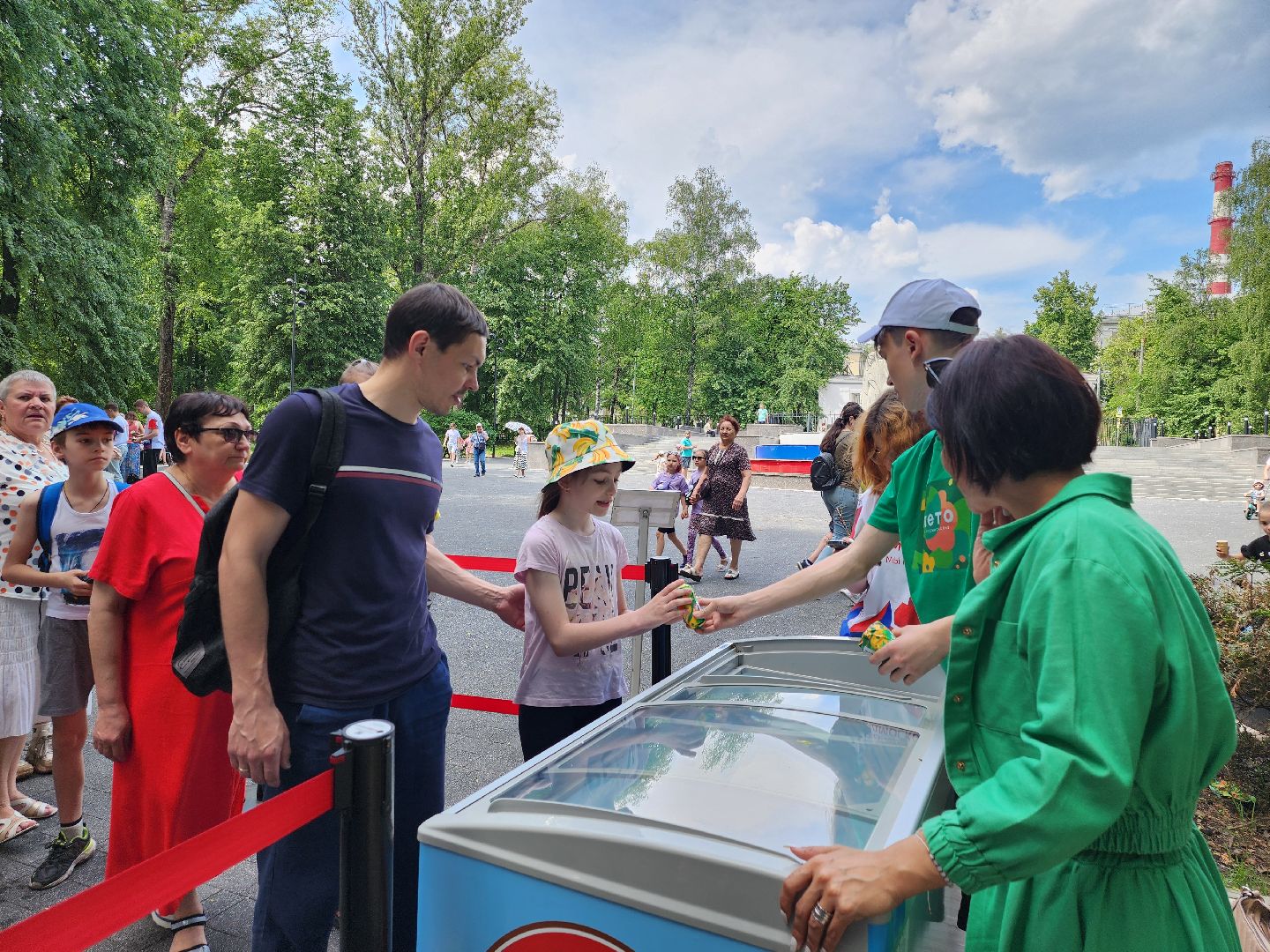 мороженое, день защиты детей, мытищи,