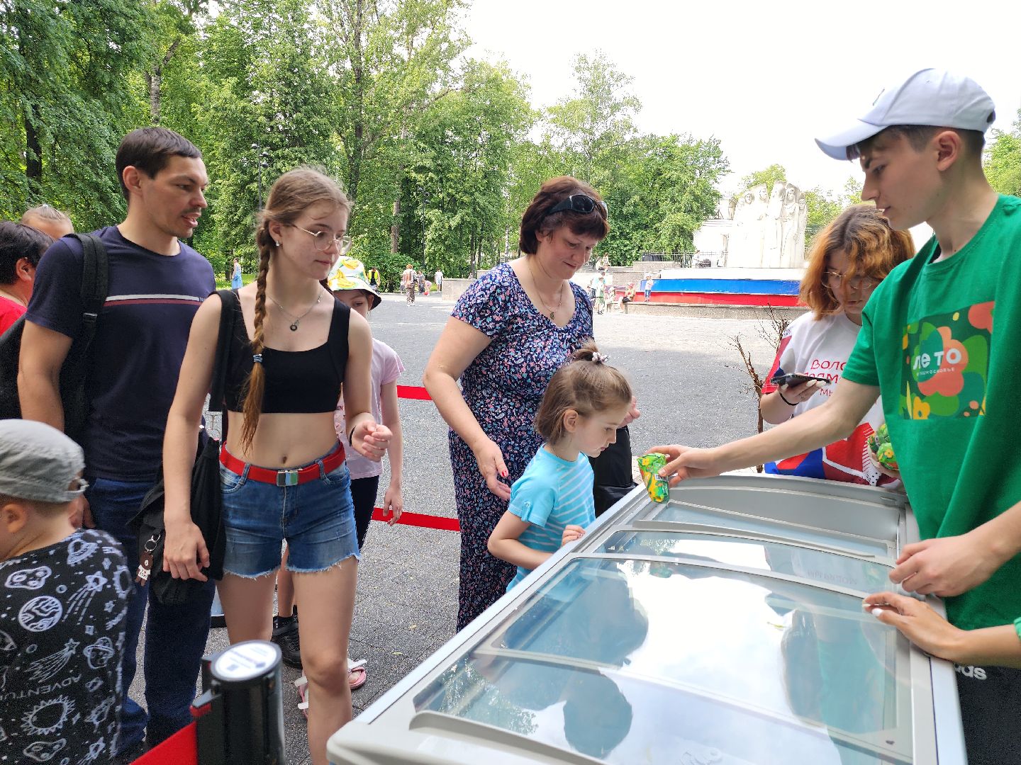 мороженое, день защиты детей, мытищи,