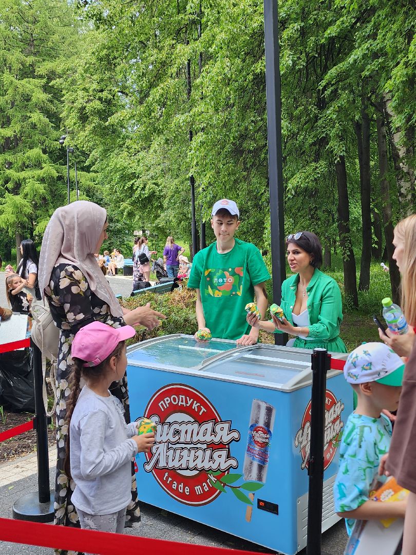 мороженое, день защиты детей, мытищи,