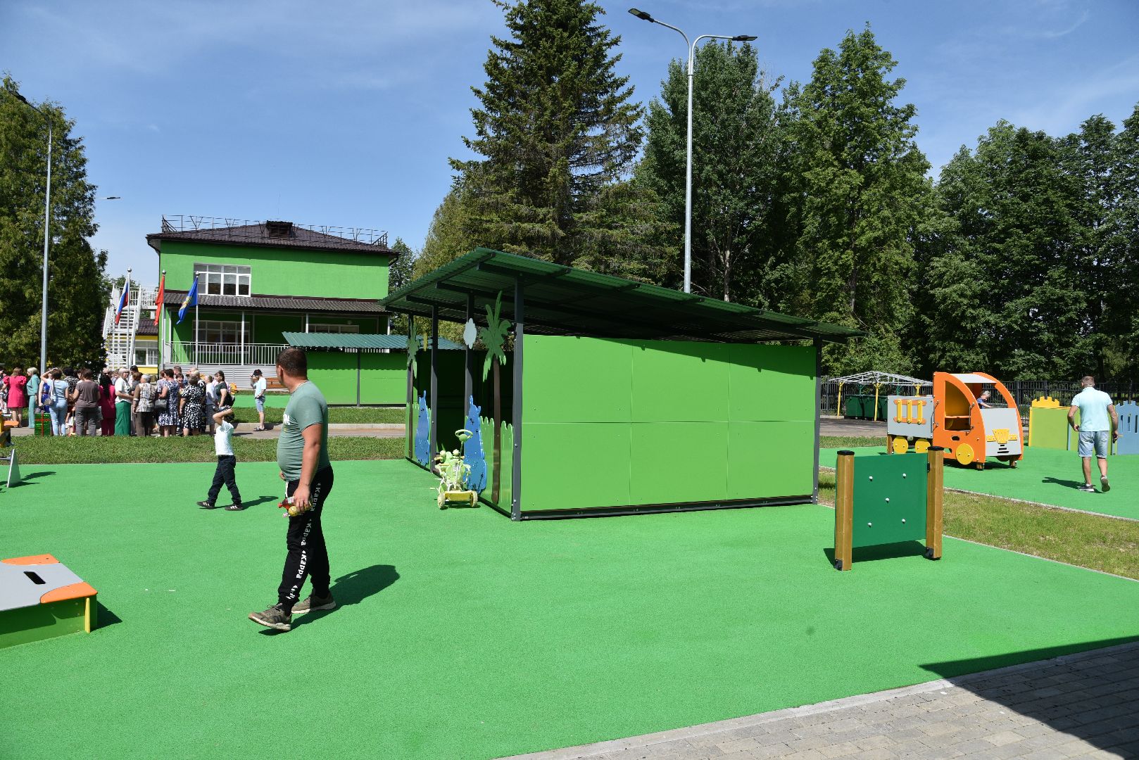 лотошино, детский сад, капитальный ремонт, капитальный ремонт детского сада, образование, дети, глава округа, глава муниципалитета,