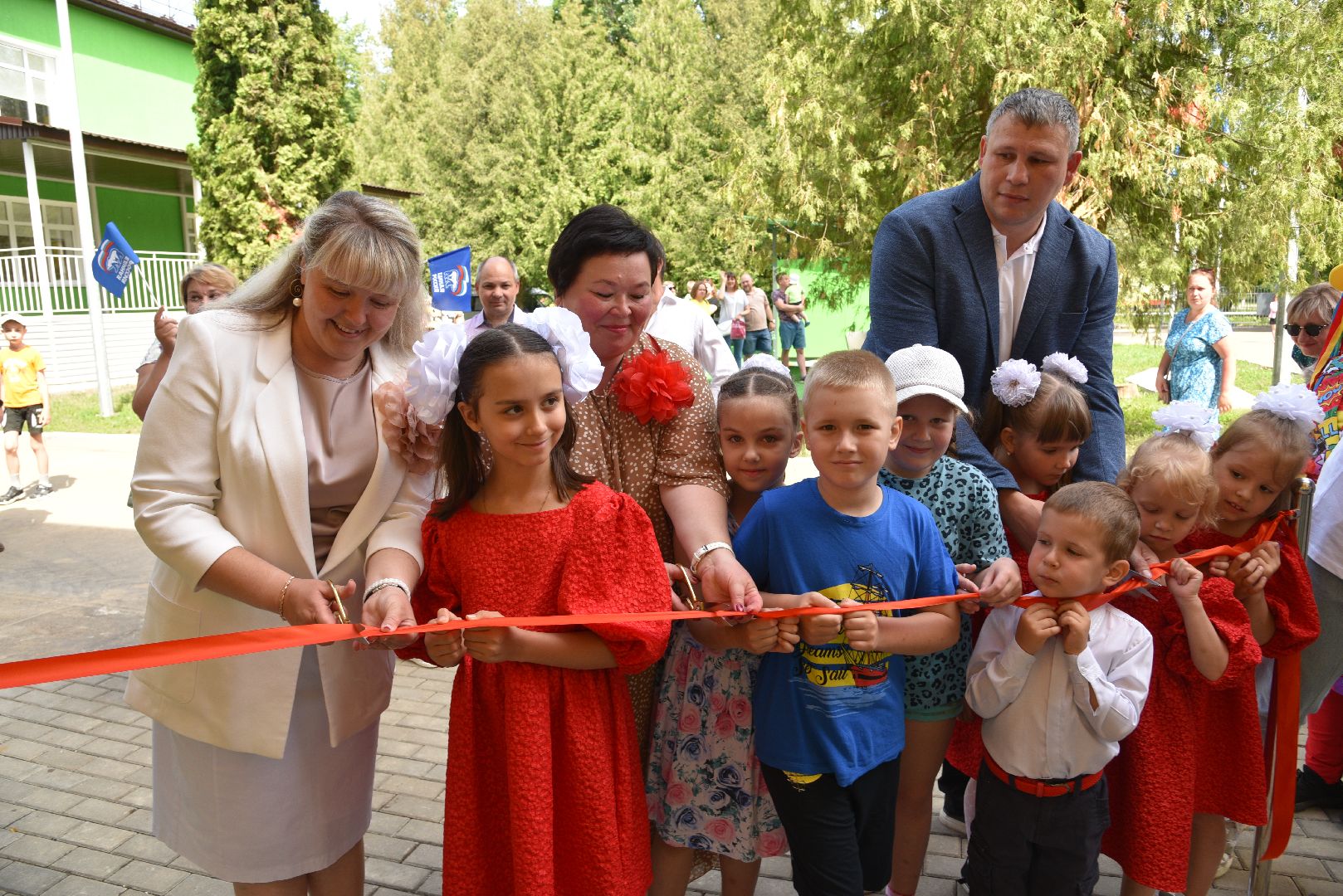 лотошино, детский сад, капитальный ремонт, капитальный ремонт детского сада, образование, дети, глава округа, глава муниципалитета,
