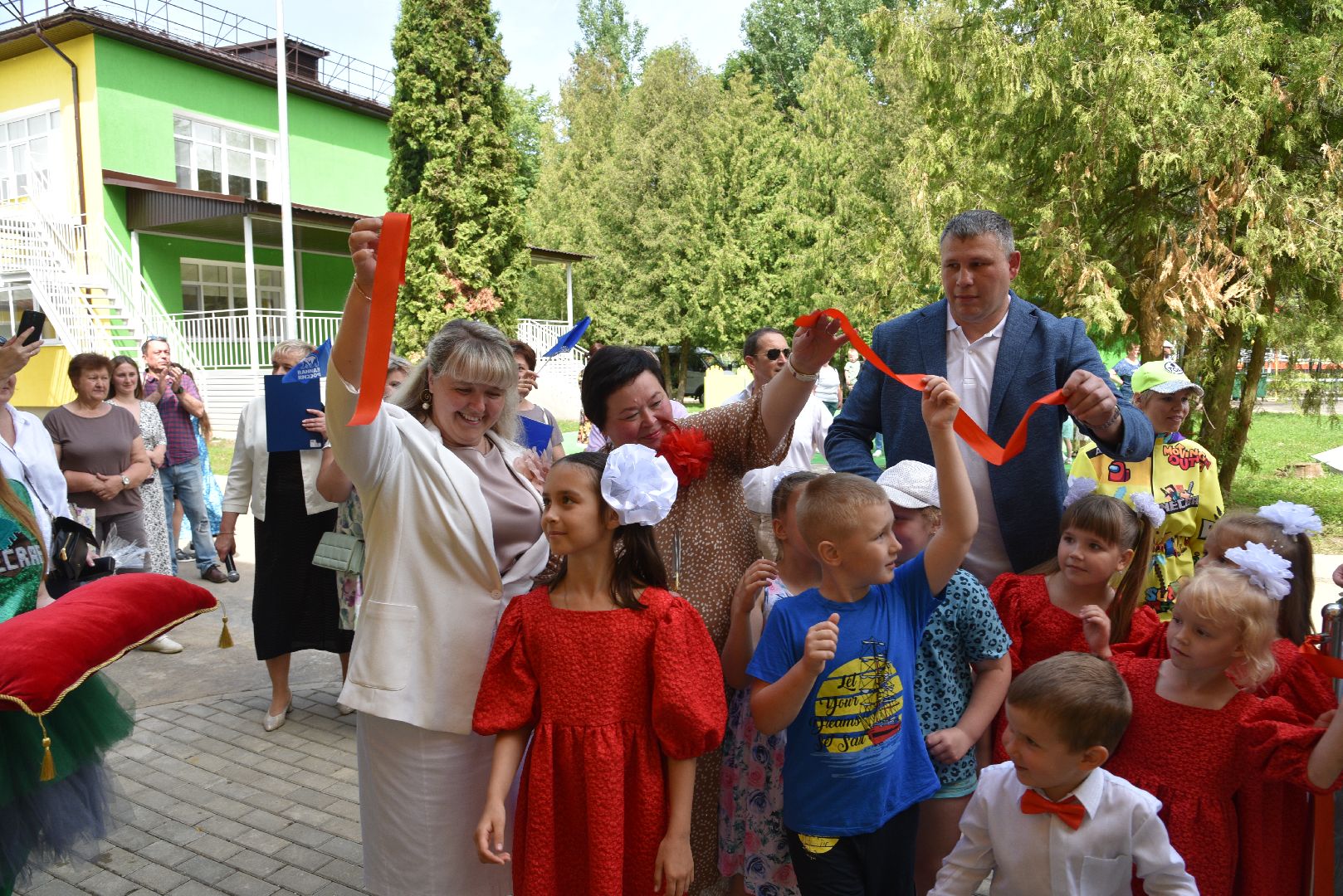 лотошино, детский сад, капитальный ремонт, капитальный ремонт детского сада, образование, дети, глава округа, глава муниципалитета,