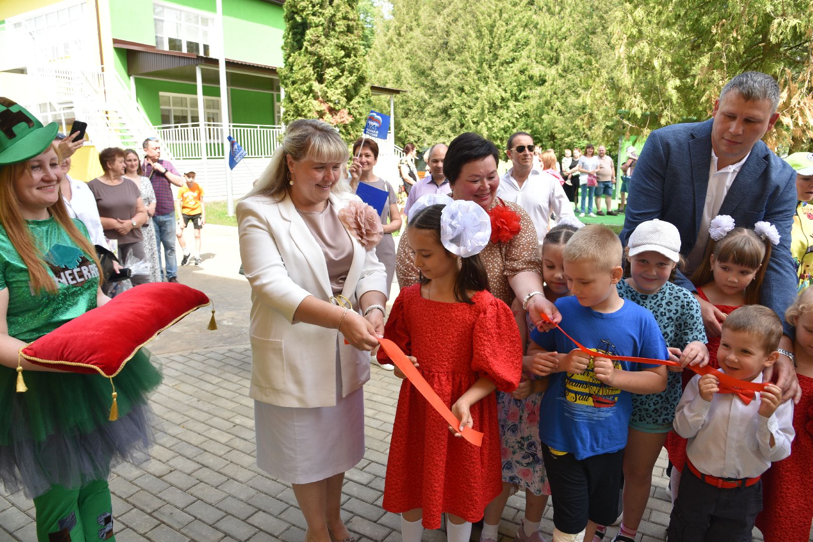 лотошино, детский сад, капитальный ремонт, капитальный ремонт детского сада, образование, дети, глава округа, глава муниципалитета,