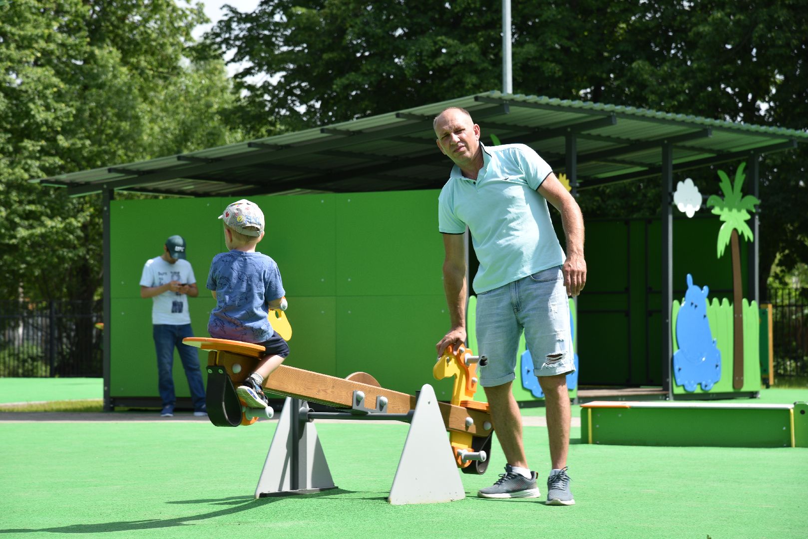 лотошино, детский сад, капитальный ремонт, капитальный ремонт детского сада, образование, дети, глава округа, глава муниципалитета,