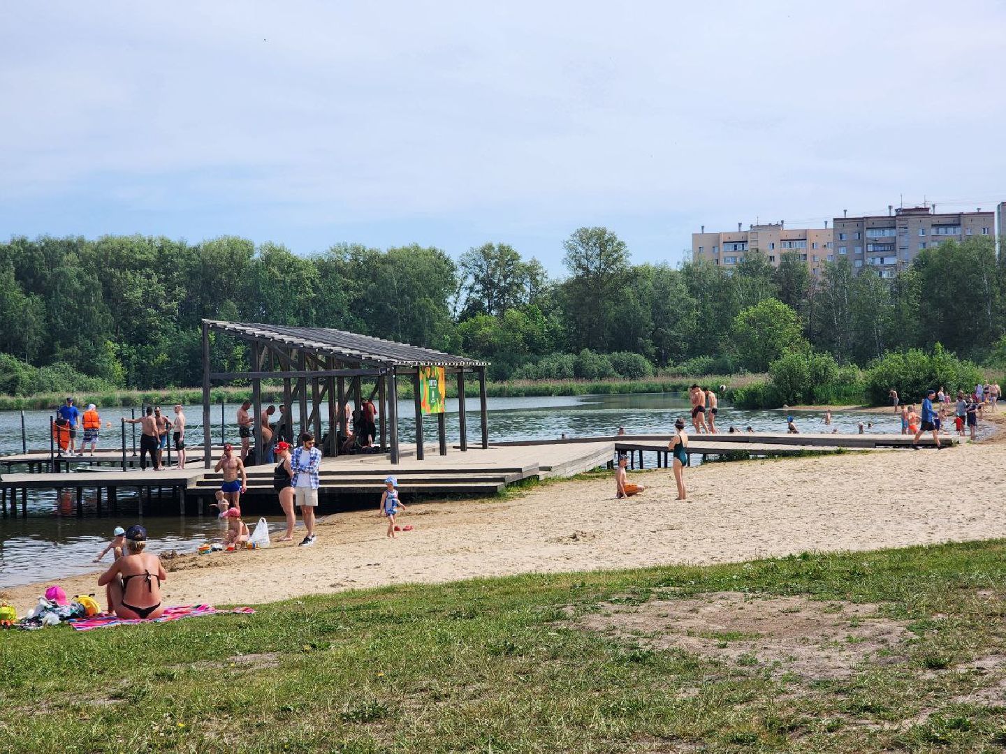 Солнечногорск, Пляж, Озеро, Пляжный сезон, Безопасность,