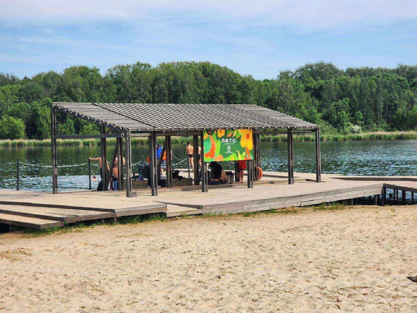 Солнечногорск, Пляж, Озеро, Пляжный сезон, Безопасность,