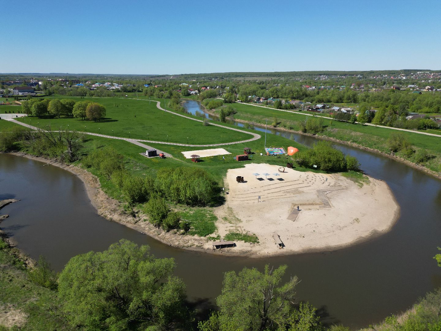 видео с коптера, серебряные пруды, парки, благоустройство,