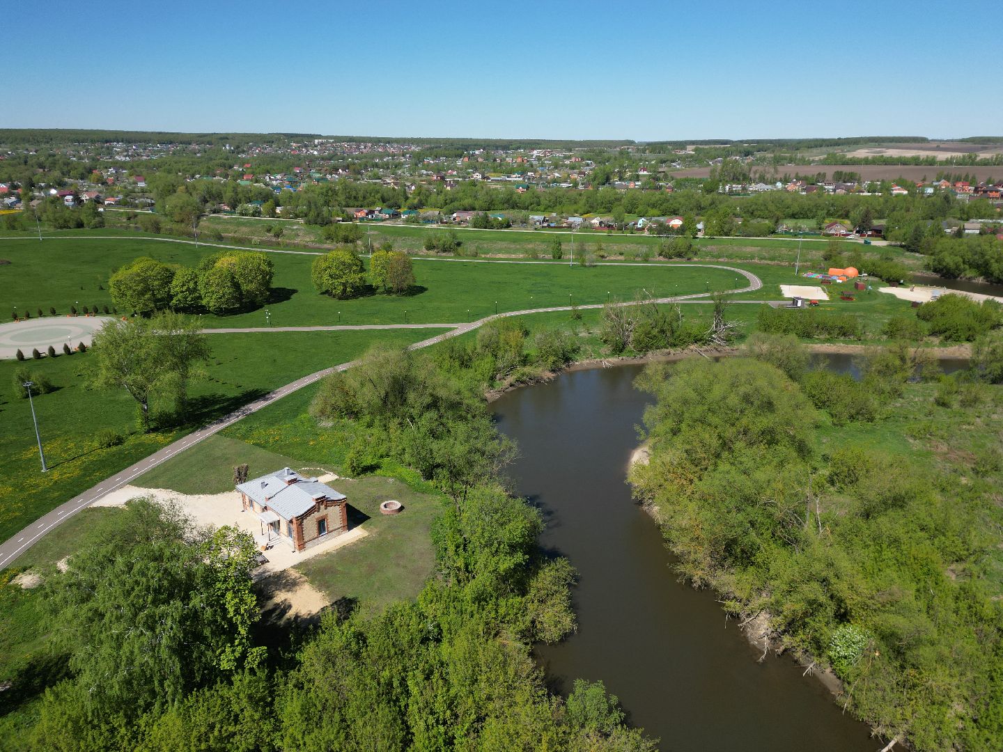 видео с коптера, серебряные пруды, парки, благоустройство,