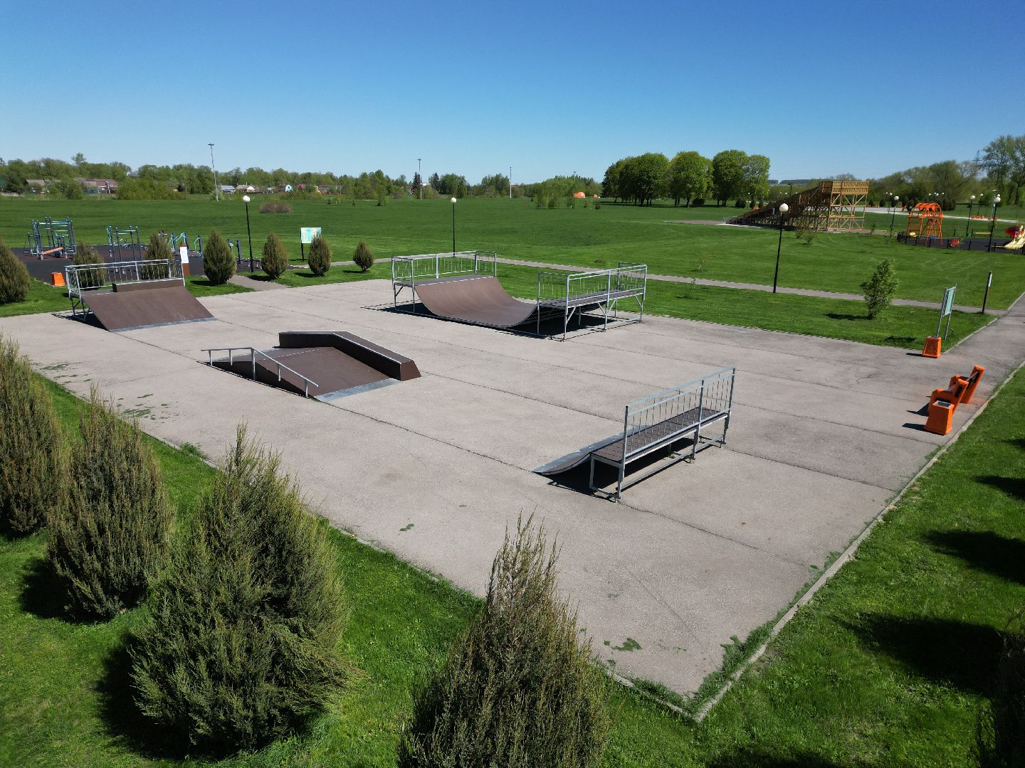 видео с коптера, серебряные пруды, парки, благоустройство,