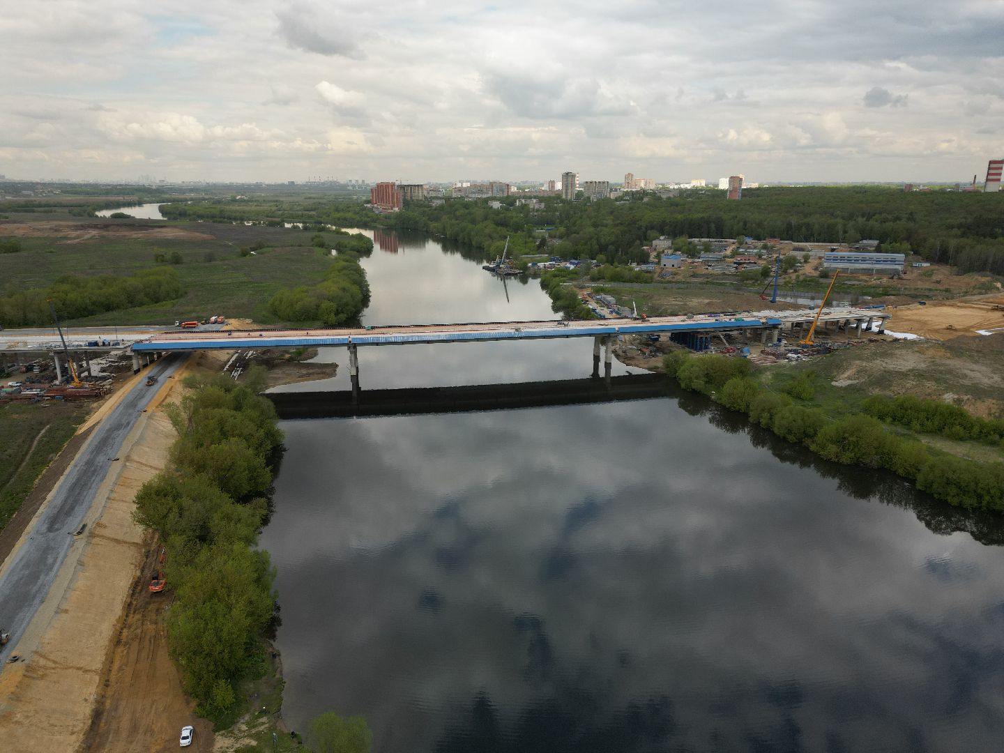 юла, лыткарино, трасса, строительство,видео с коптера,