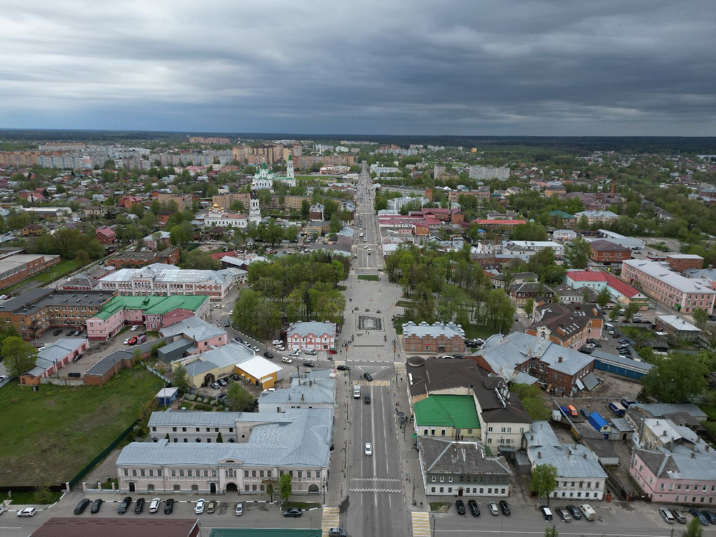 видео с коптера, егорьевск, культура, архитектура,