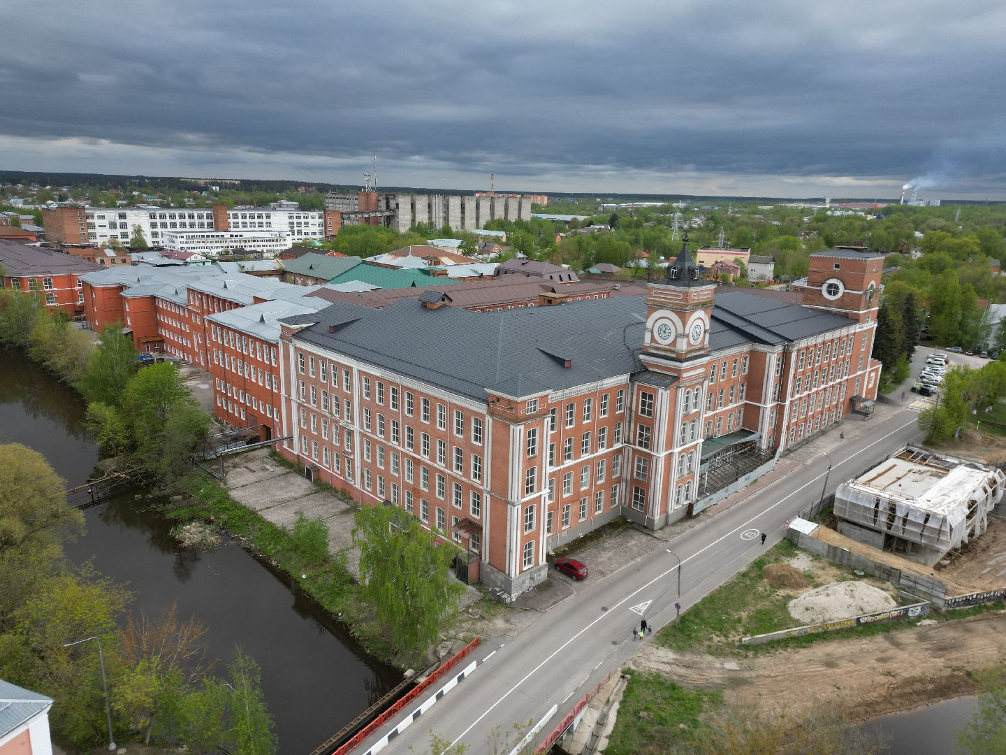 видео с коптера, егорьевск, культура, архитектура,