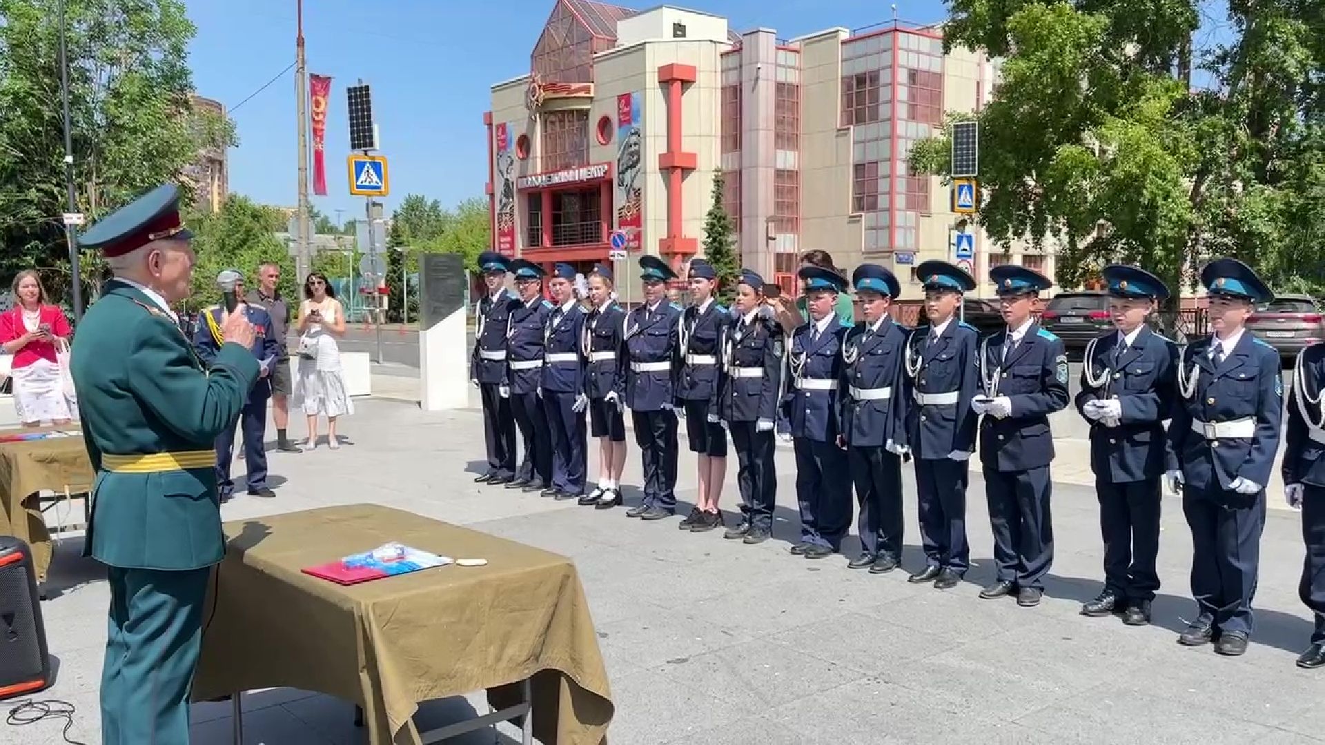 Реутов, кадеты, клятва, посвящение,