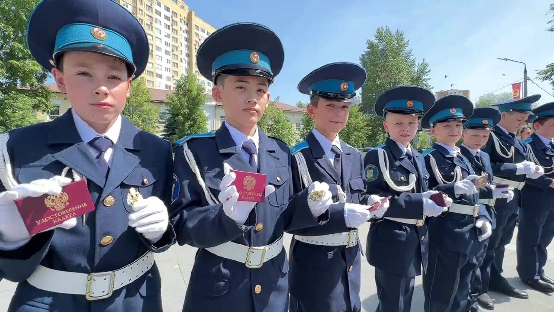 Реутов, кадеты, клятва, посвящение,