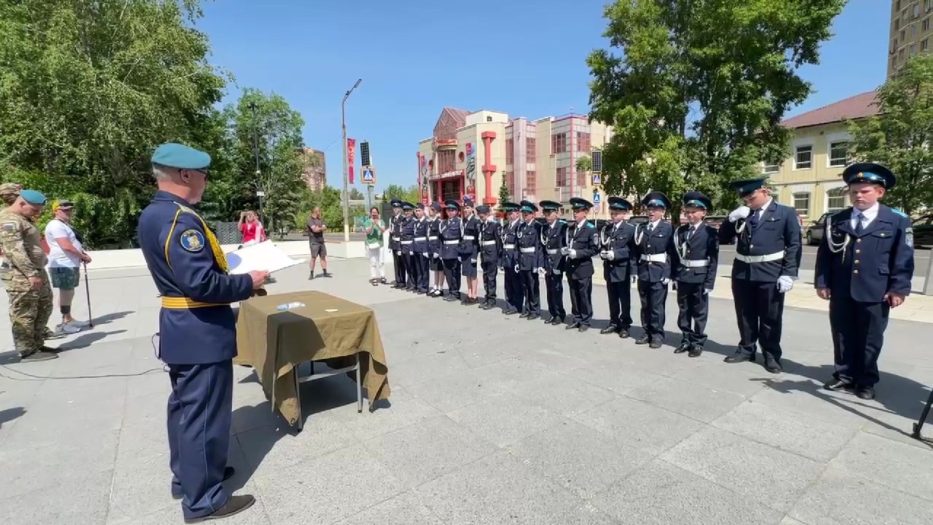 Реутов, кадеты, клятва, посвящение,